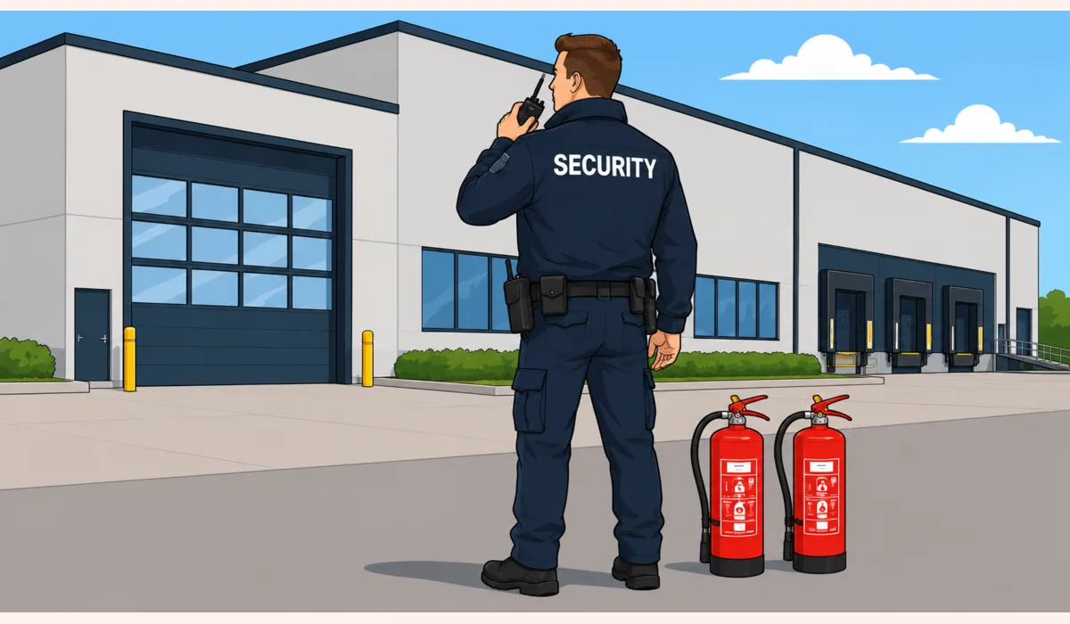 Brandschutzhelfer-Schulung für Sicherheitsdienst, Security und Nachtwächter